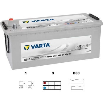 Varta Promotive Silver 12V 180Ah 1000A 680 108 100