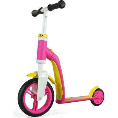 Scoot & Ride Highwaybaby 2v1 ružovo-žlté