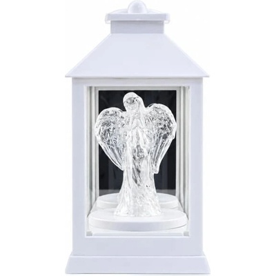 Ceremony LED Lucerna s anjelom biela 1 ks