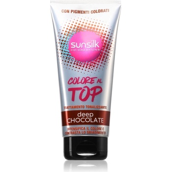 Sunsilk Top Colour интензивна грижа неутрализиращ кафеникавите оттенъци Deep Chocolate 180ml
