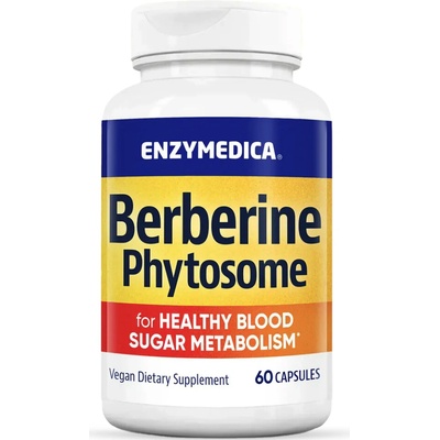 Enzymedica Berberine Phytosome zdravý metabolismus 60 kapsúl