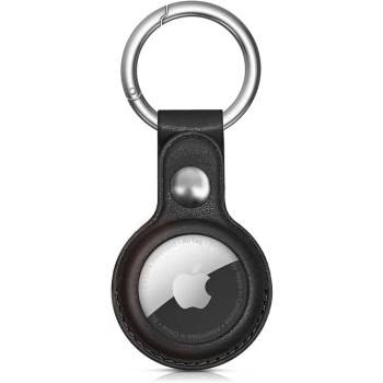 HQWear Apple AirTag PU кожен калъф - черен (5907769372292)