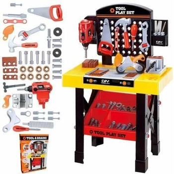 Pepita пластмасова маса "Направи си сам" с аксесоари 54бр (889-30)