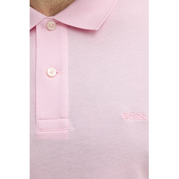 BOSS тениска с яка мъжка от памук Pallas (50553564)