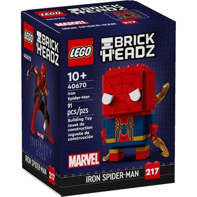 LEGO® Brickheadz 40670 Iron Spider-Man