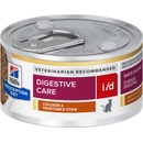 Hill's Prescription Diet Diet i / d Digestive Care Chicken&Vegetables pro kočky 82 g