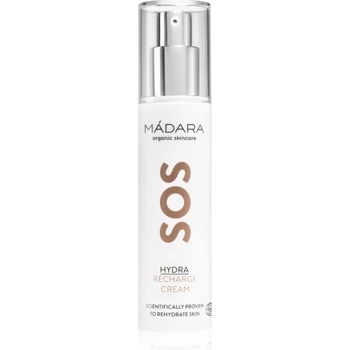 MÁDARA Cosmetics SOS Hydra Recharge дневен и нощем хидратиращ крем с противобръчков ефект 50ml