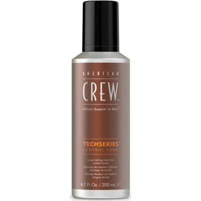 American Crew Tech Series Пяна за дълготрайна фиксация и контрол, 200 ml