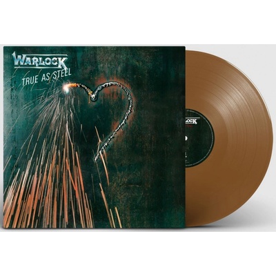 Warlock - True as steel - barevný LP