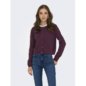 JDY Дамски кардиган CHLOE бордо JDY | Cherven | ЖЕНИ | XS