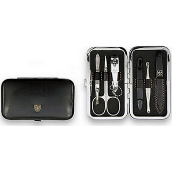Kellermann 3 Swords luxusné manikúra Black 6 dielna Artificial Leather z vysoko kvalitnej umelej kože 7845 F N