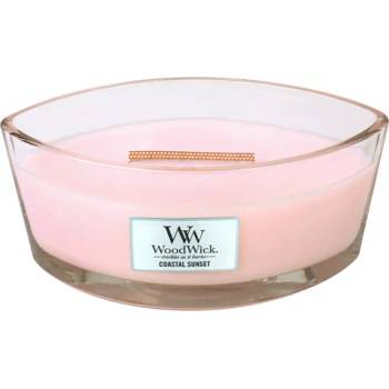 WoodWick Coastal Sunset ароматна свещ с дървен фитил 453, 6 гр