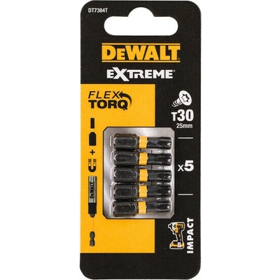 DeWalt T30 25mm 5ks DT7384T