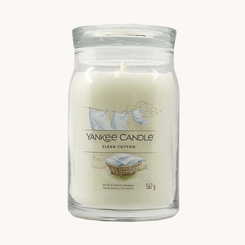 Yankee Candle Signature Clean Cotton 567g