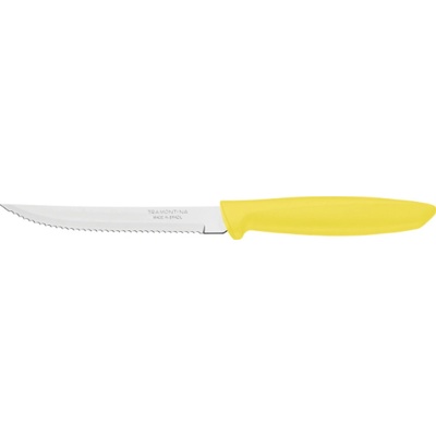 Nôž kuchynský steakový TRAMONTINA Plenus 12,5cm - žltý
