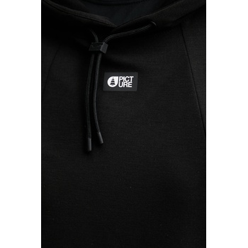 Picture Суичър за спортове на открито Picture Pluris в черно с качулка с изчистен дизайн SWT0173 (SWT0173)