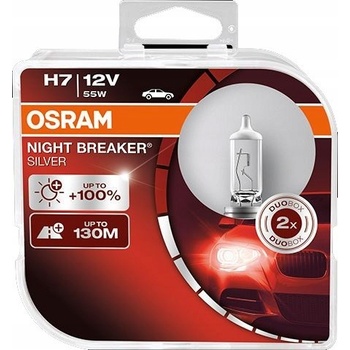 Osram Night Breaker Silver 64210NBS-HCB H7 PX26d 12V 55W 2 ks