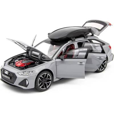 Метална кола Audi RS7 с мобилен багажник мащаб 1: 24 с отварящи се врати, със звукови и светлинни ефекти, Pull back механизъм 1900-280