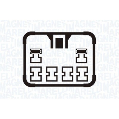 Mechanizmus zdvíhania okna MAGNETI MARELLI 350103170319