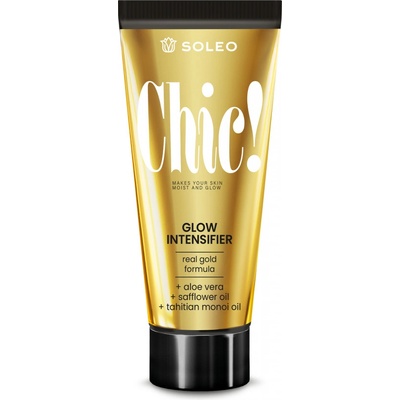 Soleo CHIC accelerator with gold particles krém do solária 150 ml