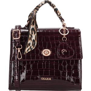 Charm London Knightsbridge 01383 Bordeaux red