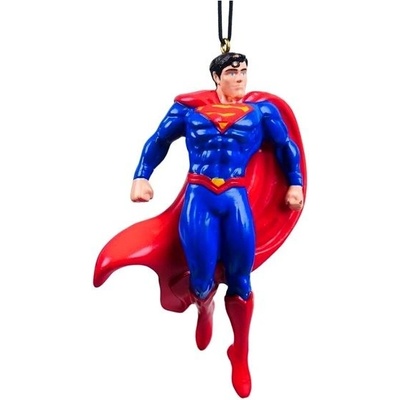 KURT ADLER Vánoční ozdoba DC Heroes Superman 3D