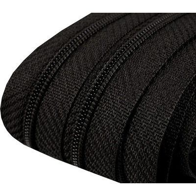 Zip spirálový 3 mm metráž pro běžce typu POL Barva: 332 čierna