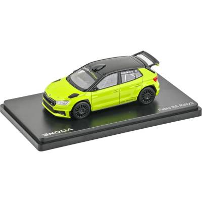 Abrex Škoda Fabia IV RS Rally2 2022 Zelená Mamba 1:43