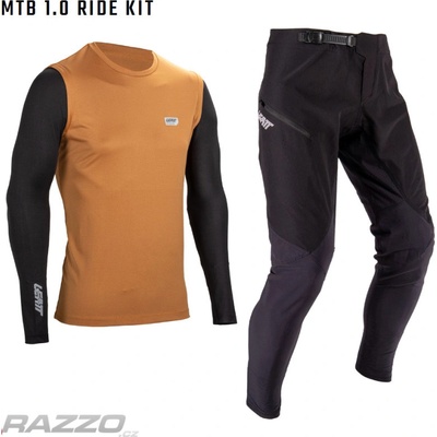 Leatt MTB 1.0 Ride Kit Rust 2025