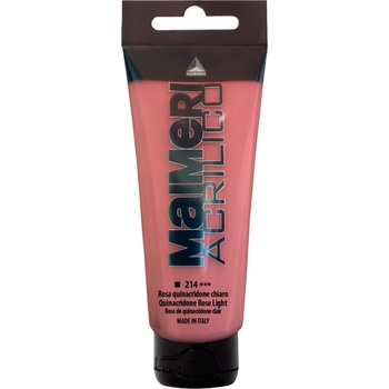 Maimeri Acrilico АКРИЛНА боя Quinacridone Rose Light 214 200 ml 1 бр (M0924214)