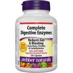 Webber Naturals Complete Digestive Enzymes, 150 капсули, Webber Naturals