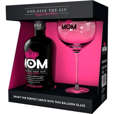 Gin Mom 39,5% 0,7 l (čistá fľaša)