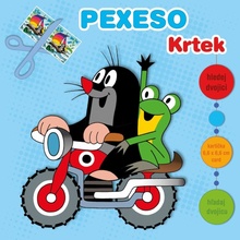 AKim Pexeso v sešitu vystřihovací Krtek