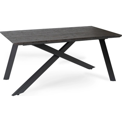 JAKS Rozkladací stôl Hamilton čierny