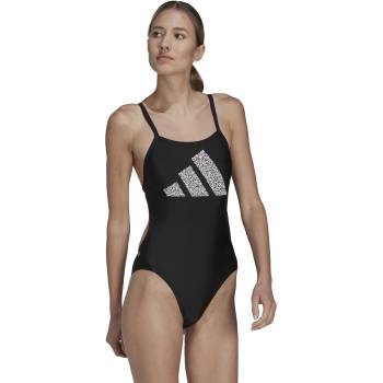Adidas Цял бански 3 Bar Logo Print Swimsuit