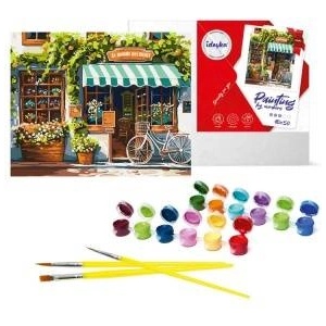 Ideyka Painting by numbers kit World of flowers KHO3650 40x50 AP0024