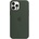 Apple iPhone Silicone Case with MagSafe - оригинален силиконов кейс за iPhone 12 Pro Max с MagSafe (тъмнозелен)