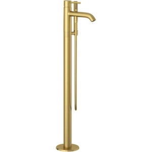 Kludi Bozz - Свободностоящ смесител за вана, матирано злато 38590N076 (38590N076)