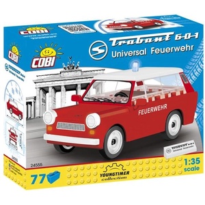 COBI 24555 Youngtimer Trabant 601 Universal Feuerwehr 1: 35 (COBI-24555)