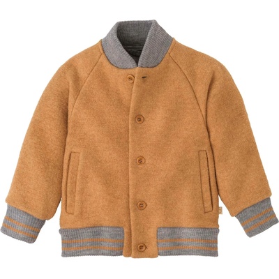 disana Детско вълнено яке disana Kid's College-Jacke Wool jacket - Karamell - размер 110/116 (EU) (703-6086-0313)