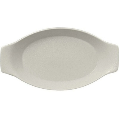 RAK Porcelain Neofusion talíř oválný bílý 20 × 11 × 3,5 cm