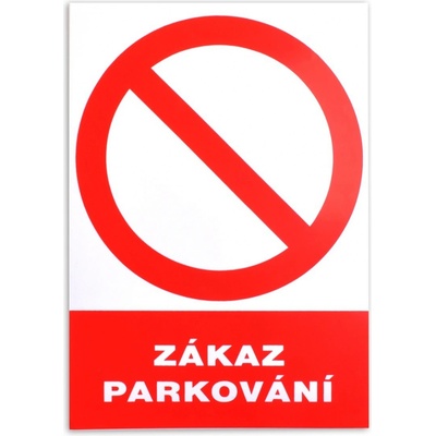 Tabulka Zákaz parkování