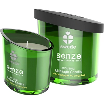 Swede Senze - масажна свещ - евкалипт, лимон (50ml)