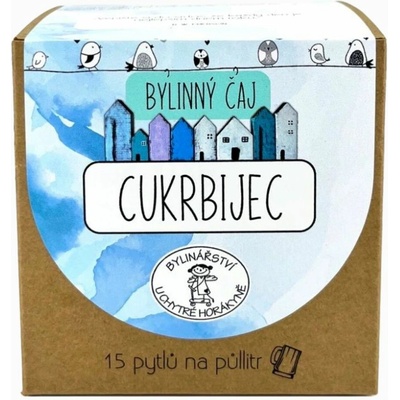 Bylinářství U Chytré horákyně Porcovaný bylinný čaj Ničiteľ cukru 15 x 3 g