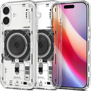Spigen Хибриден кейс с висока степен на защита с MagSafe за iPhone 17 (прозрачен) - Spigen Ultra Hybrid MagSafe Neo One Case (ACS10388)
