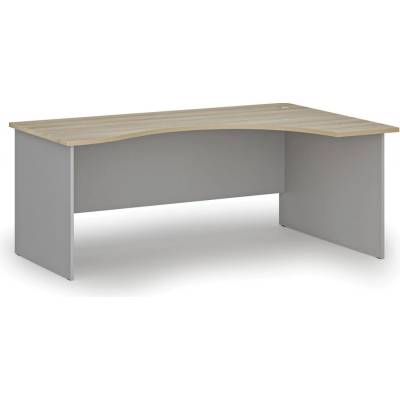 B2B Partner PRIMO GRAY 180x120 cm pravý šedá/dub přírodní 6131837