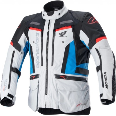 Alpinestars Bogota PRO DRYSTAR HONDA sivá/červená/modrá/čierna