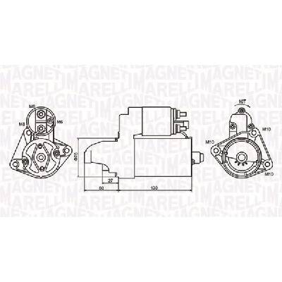 Štartér MAGNETI MARELLI 063721050010