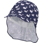 Sterntaler Детска шапка с козирка и UV 50+ защита Sterntaler - С китове, 43 cm, 5-6 месеца (1602335-355)