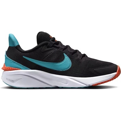 Nike Star Runner 4 Jr black/bright crimson/white/dusty cactus – Zboží Dáma